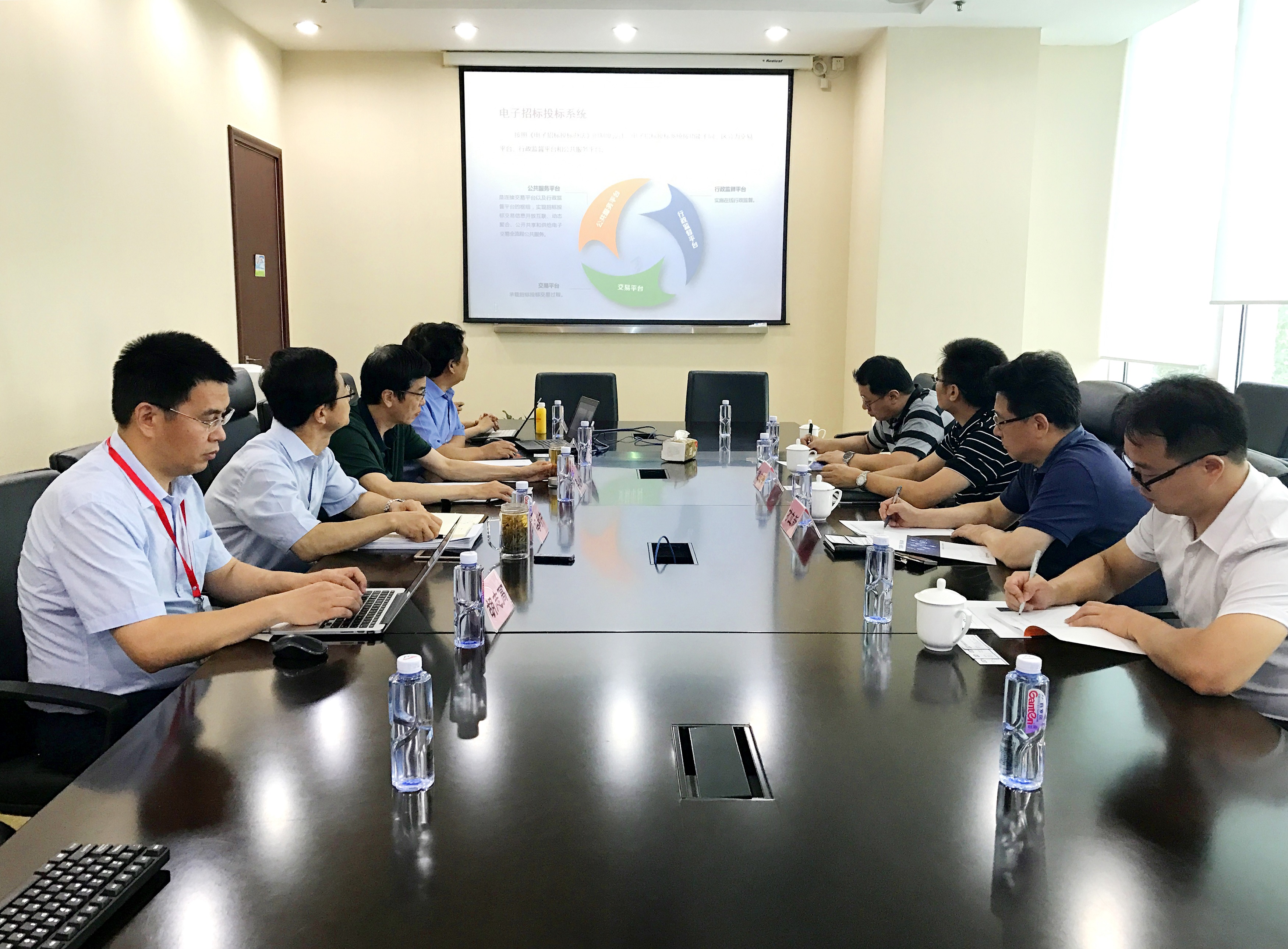 國家發展改革委稽察辦和法規司領導一行蒞臨中國招標公共服務平臺調研指導